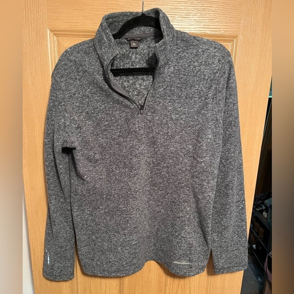 Eddie Bauer Women's 1/4 Zip Pullover Fleece Sweatshirt - Picture 3 of 11